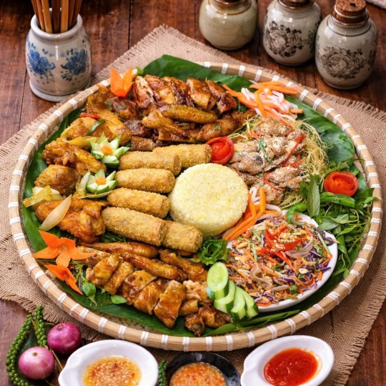 Mẹt gà 7 Món